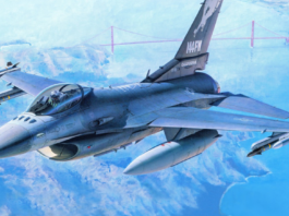 American F-16 fighter