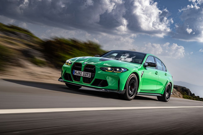 The most powerful BMW 3series that can go over 300 km/h. 2024 BMW M3