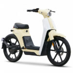 The world got an electric motor. Honda introduced Cub e Cub e