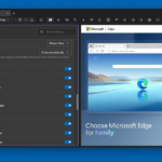 Browser Microsoft Edge has learned to open two sites in one window Microsoft Edge