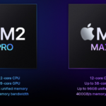 Apple compared its new SoC M2 Pro and M2 Max with a four-year-old Intel processor SoC M2 Pro and M2 Max