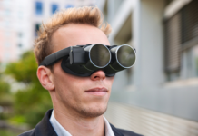 Presented smart glasses for the visually impaired. smart glasses