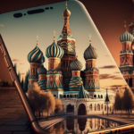 Apple for the first time ranked first in popularity of smartphones among residents of Moscow Generated by the Midjourney neural network