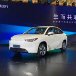 The Nissan Leaf has a competitor from Geely. Geely Caocao Maple 60