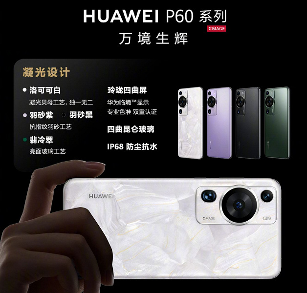 Huawei P60, P60 Pro et P60