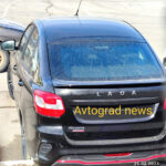 This is how the new Lada Granta Sport in the liftback body looks like Lada Granta Sport