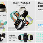 Smart watch Redmi Watch 3 presented in Europe Redmi Watch 3