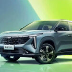 The new Geely Atlas with a powerful Volvo engine is presented new Geely Atlas