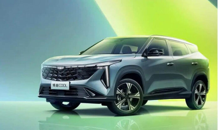 The new Geely Atlas with a powerful Volvo engine is presented