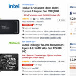 The Intel Arc A750 video card has become even more profitable. ntel Arc A750 video card