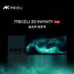 The frameless Meizu 20 Infinity Unbounded Edition has a 2.48 mm wide frame. Meizu 20 Infinity
