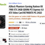 The Radeon RX 7900 XTX is getting closer in price to the RTX 4070 Ti. Radeon RX 7900 XTX