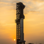 The first launch of the giant Starship rocket took place Starship rocket