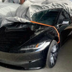 This Tesla car has been waiting for several years. Tesla car