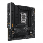 Asus TUF Gaming B760M BTF WIFI D4 motherboard with topsy-turvy connectors coming soon motherboard