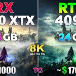 GeForce RTX 4090 vs Radeon RX 7900 XTX at 8K. GeForce RTX 4090