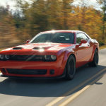 Dodge Challenger Hellcat 2023 received a manual transmission Dodge