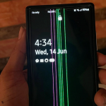 screen of the Galaxy Note 20 Ultra with an expired warranty for free Galaxy Note 20 Ultra