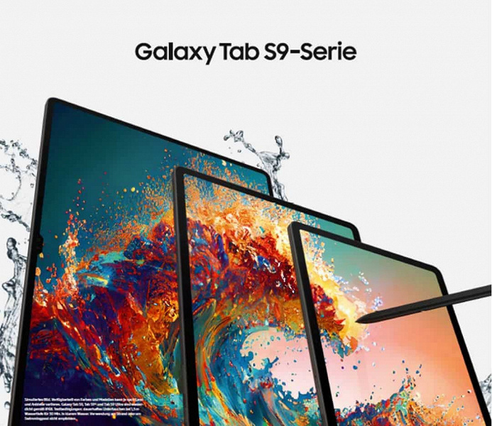 Samsung Galaxy Tab S9 tablets