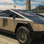 he final version of the Tesla Cybertruck will be presented in August Tesla Cybertruck