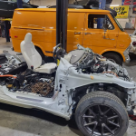 Tesla’s 50-Year-Old E-100 Van Gets Organ Transplant Tesla's