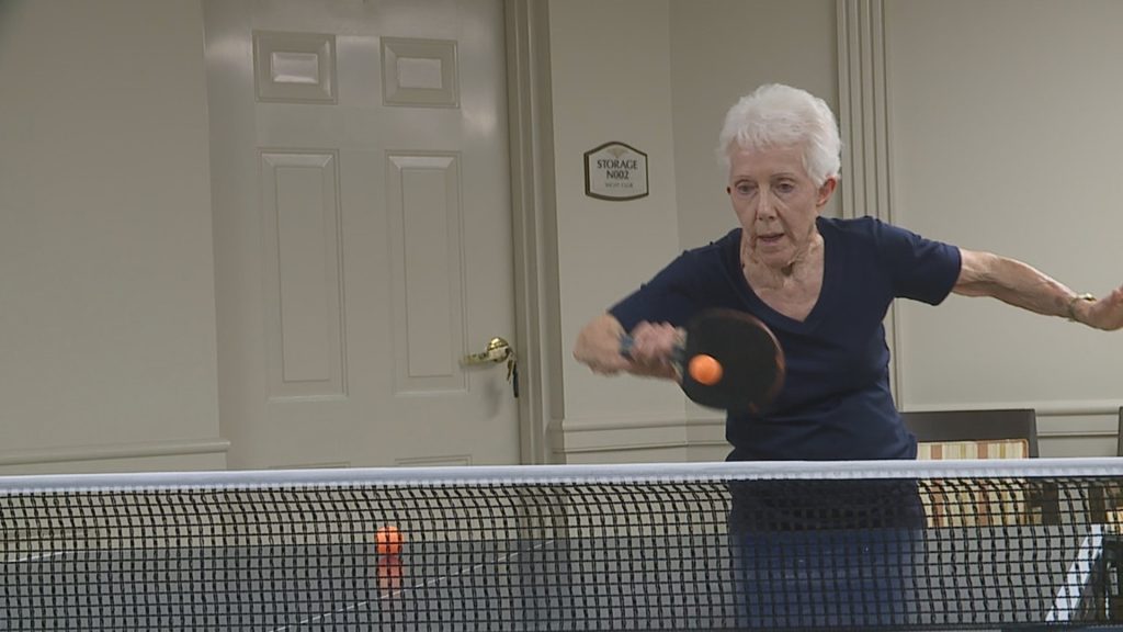 89-Year-Old Table Tennis Player Aims for Gold at National Senior Games