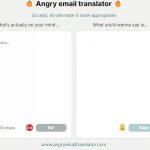 Angry Email Translator will make even the rudest letter decent Angry Email Translator