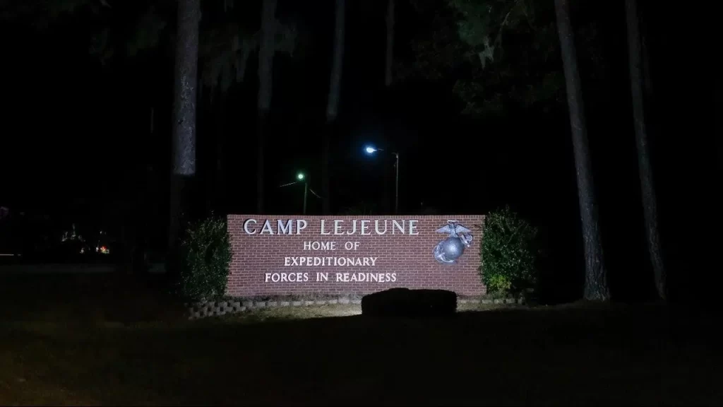 Camp Lejeune in North Carolina