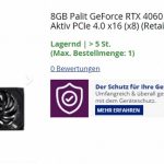 So the GeForce RTX 4060 looks more attractive. GeForce RTX 4060