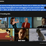 All GIFs will be removed: the popular Gfycat GIF service stops working Gfycat GIF service