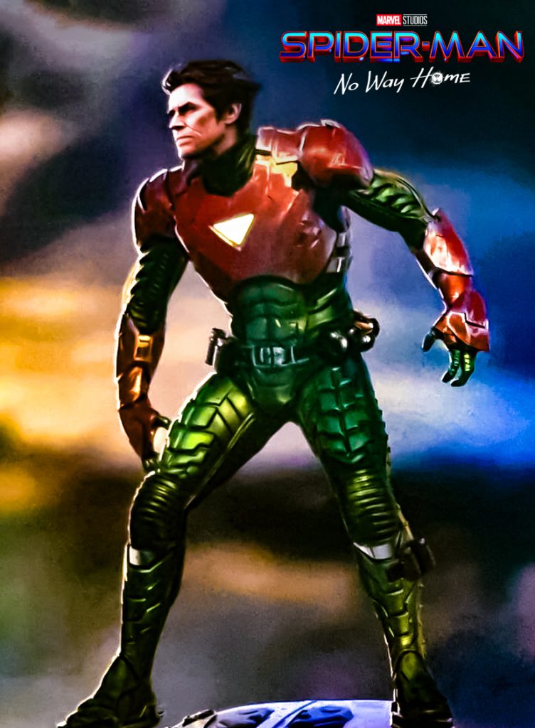 Green Goblin using Iron Man armour