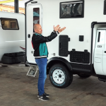 Lada Niva with air suspension, two toilets and six beds – such a motor home Lada Niva