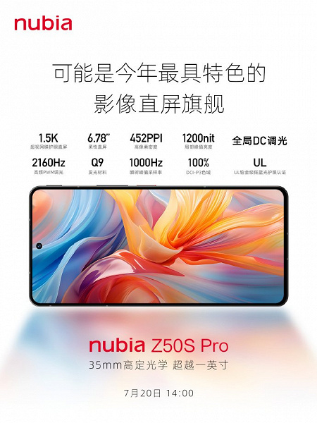 Nubia Z50S Pro 