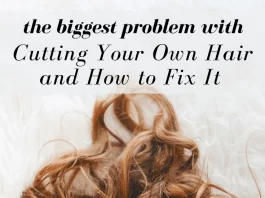 Problem with Cutting Your Own Hair