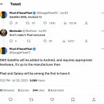 Samsung and Google smartphones will be the first to receive it Samsung and Google smartphones