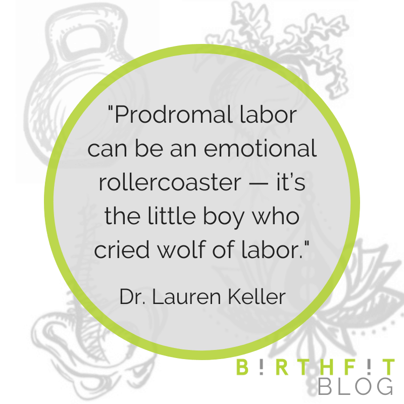 prodromal labor