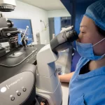 Unlocking China’s Genetic Treasure Trove: The Battle for Data Access A medical worker performs genetic testing at the Shanxi Province Reproductive Science Institute in Taiyuan