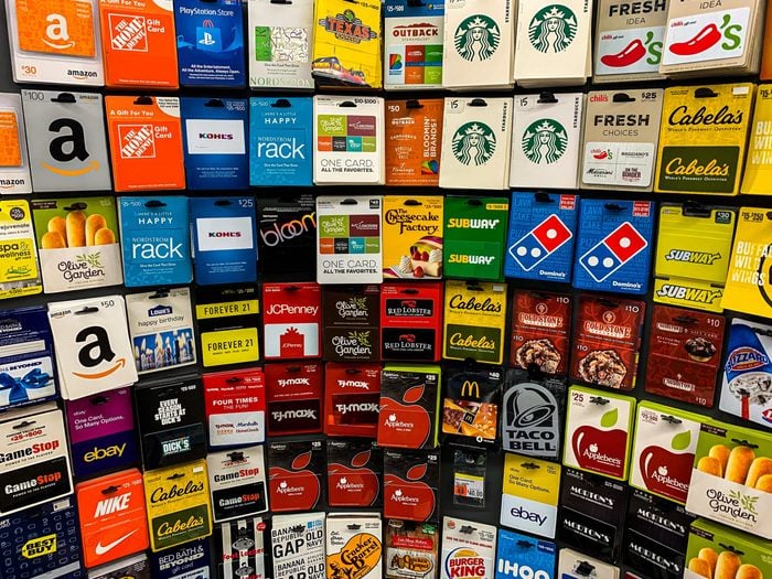 Caught in a gift card scam