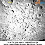 The Indian spacecraft Chandrayaan-3 sent back new photos of the far side of the moon. Chandrayaan-3