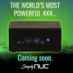 The most powerful NUC ever and the first 4×4 mini PC with a Core i9 processor Core i9 processor