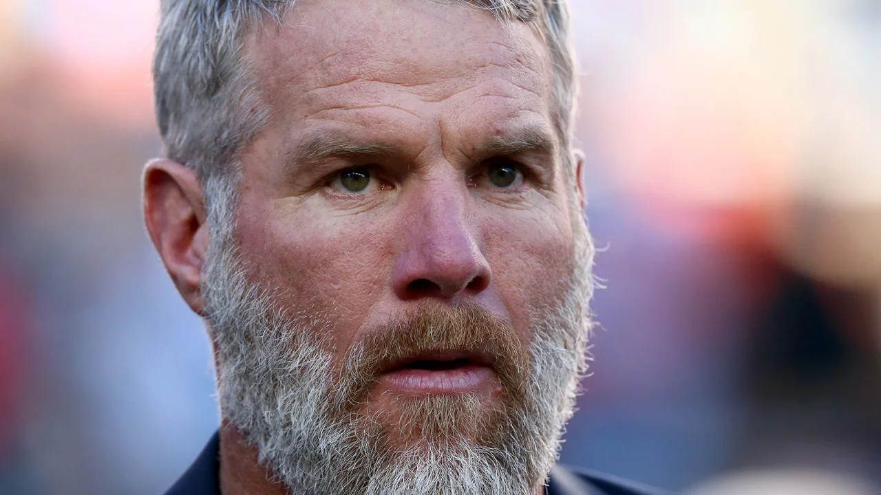 Former NFL player Brett Favre looks on prior to Super Bowl 50 between the Denver Broncos and the Carolina Panthers at Levi's Stadium