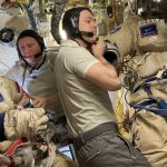 For the first time, an astronaut will be transferred to the ISS with a manipulator arm ISS