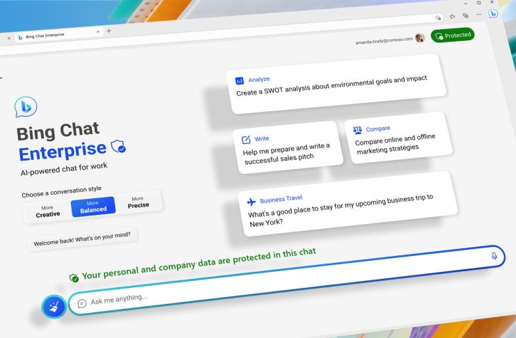 Microsoft Bing Chat, Bing Chat Enterprise