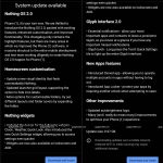 Nothing Phone 1 Embraces Evolution: Nothing OS 2 Update Nothing OS 2 Update