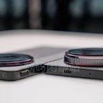 A duo of an inch Sony IMX 989 sensor and a 35mm lens. Sony IMX 989 sensor