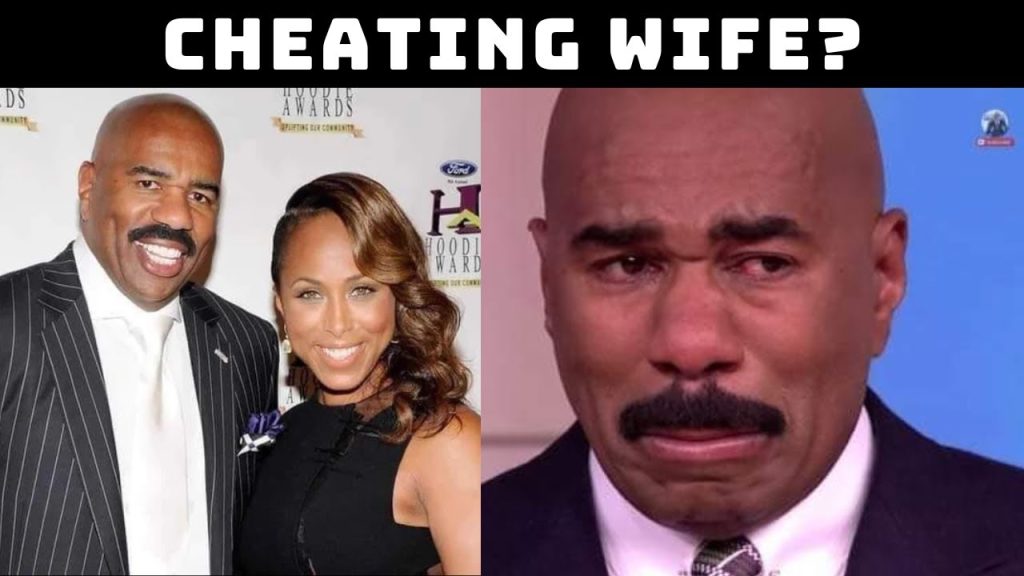 Steve Harvey shuts down claim his wife cheated on him