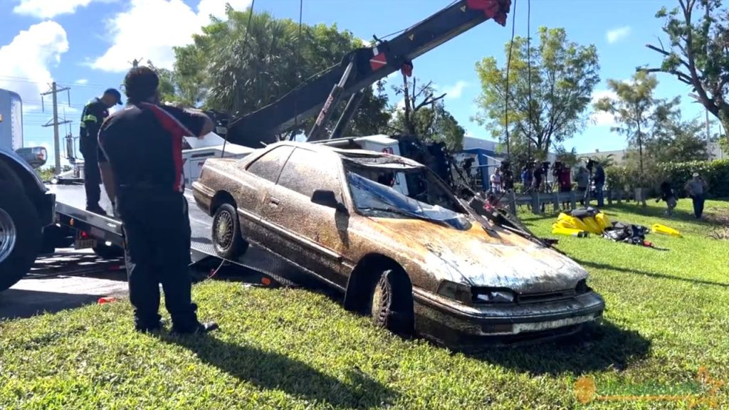 Submerged Cars Recovered from Doral Lake by Miami Police Discoveries Revealed