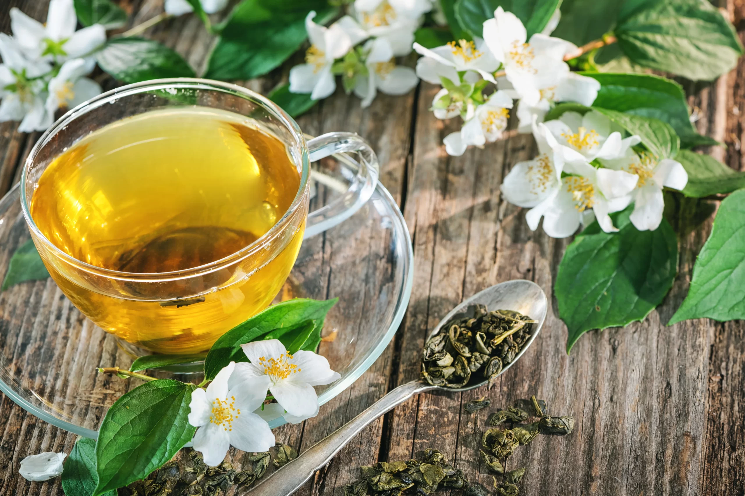 does jasmine tea have caffeine