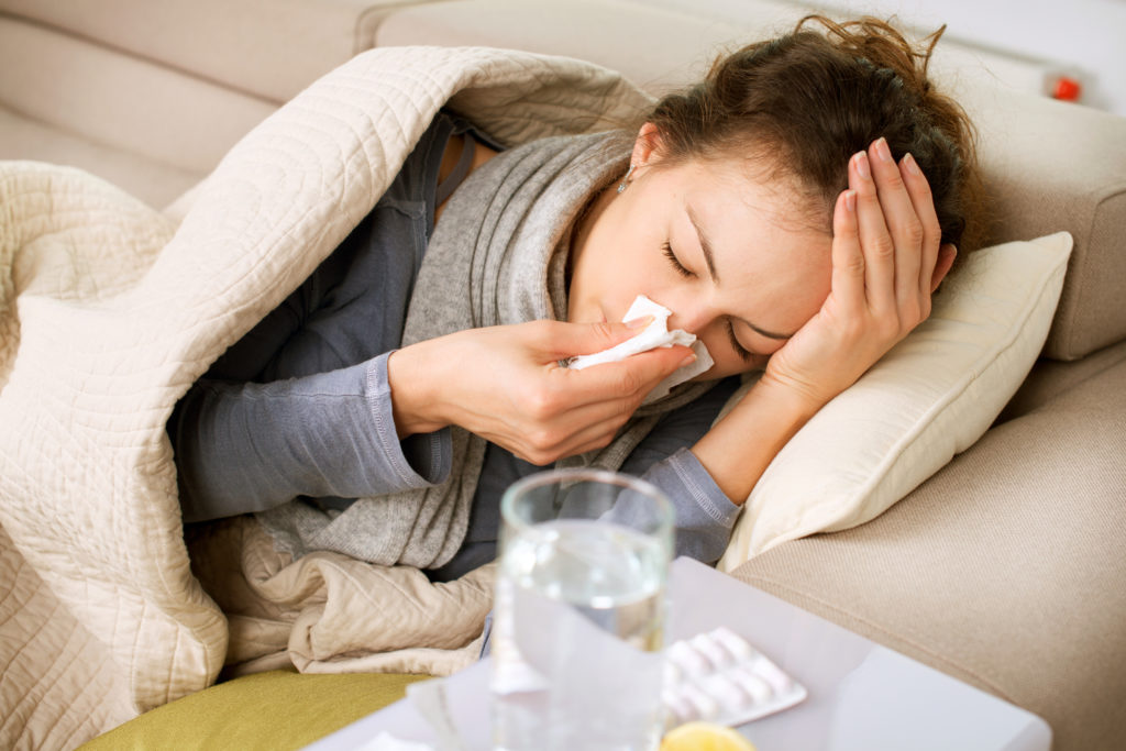 how contagious is the flu