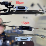 The key change in the iPhone 15 Series shown in the photo is USB-C iPhone 15 series